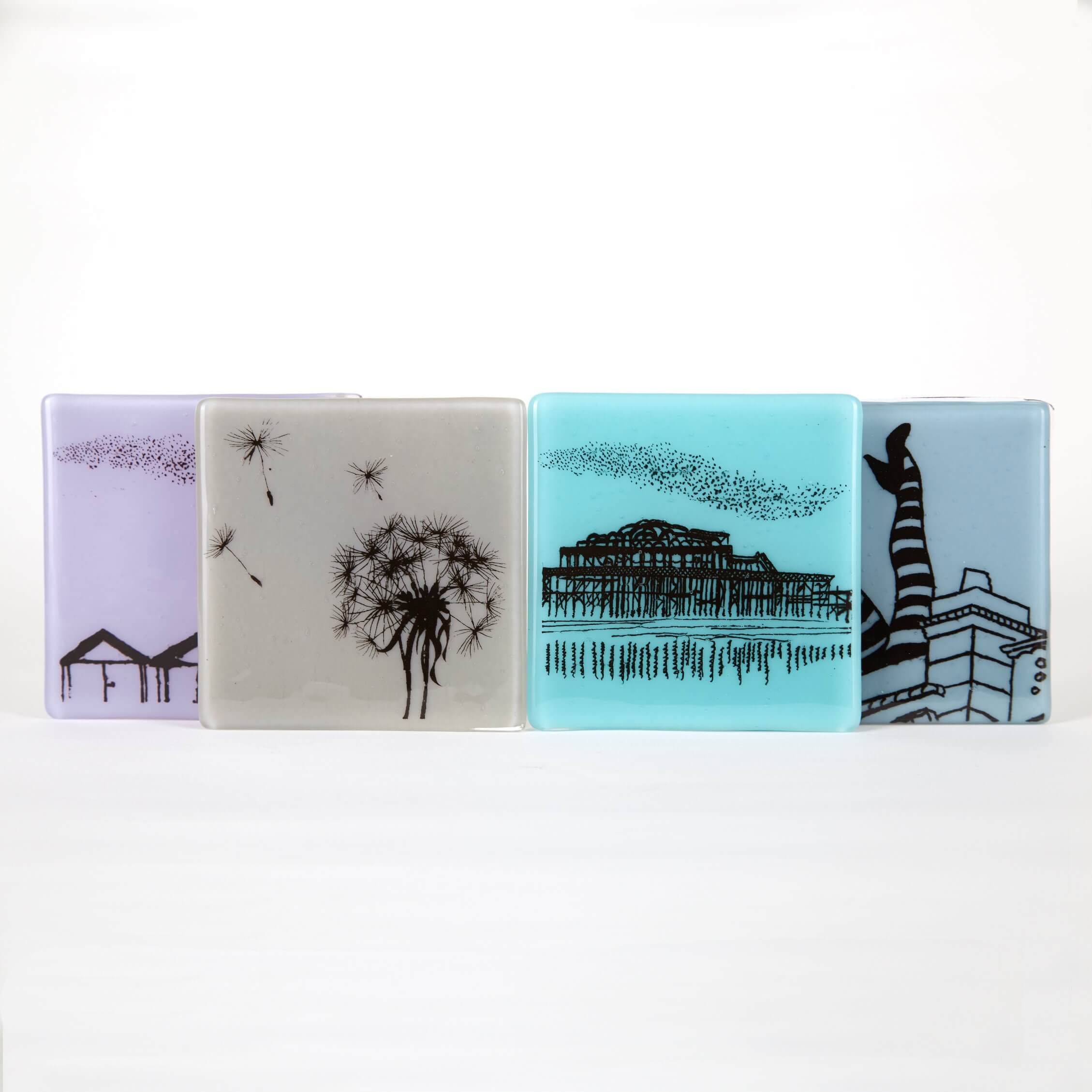 Duke of Yorks Legs Coaster, Made to order in your choice of colour - Image 2