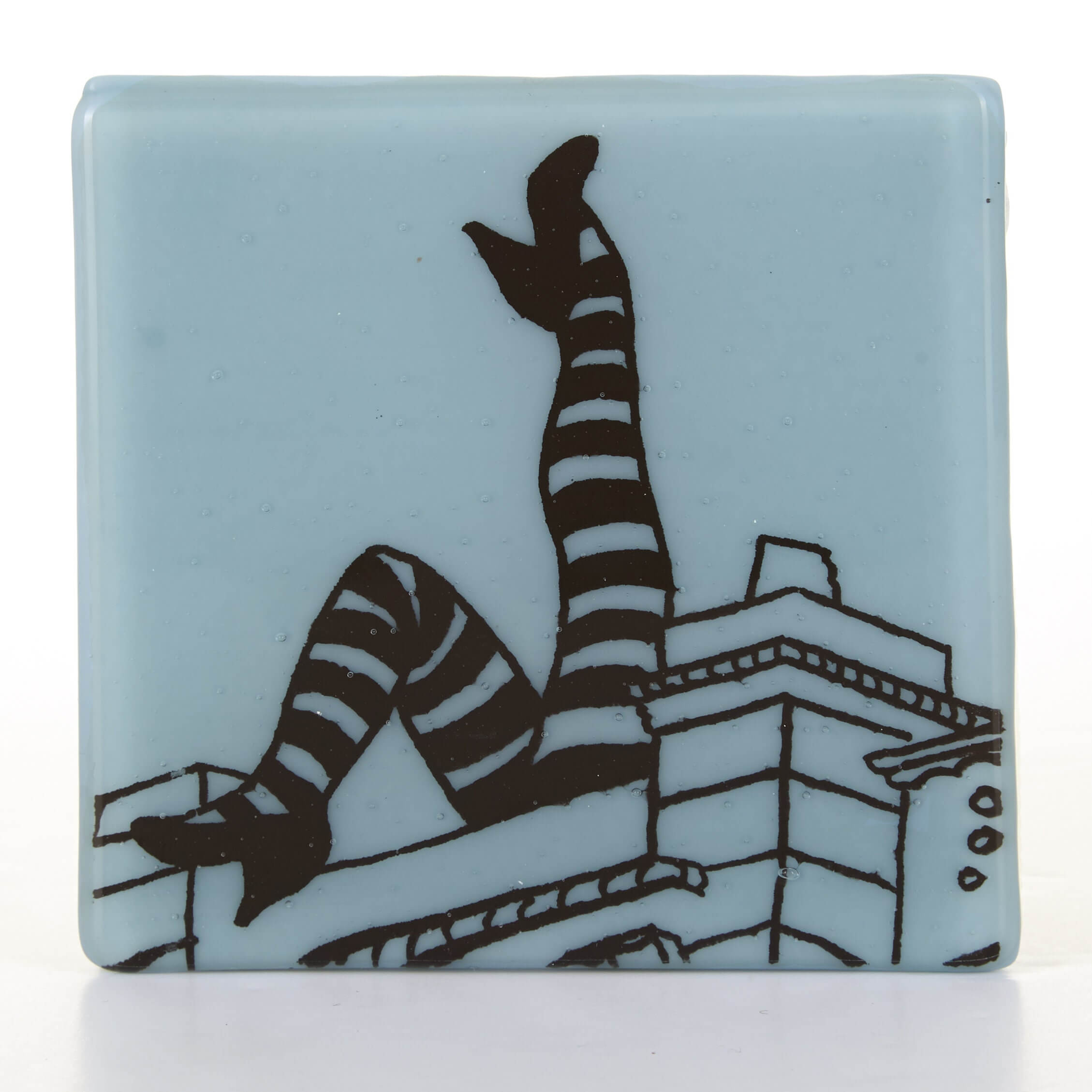 Duke of Yorks Legs Coaster, Made to order in your choice of colour