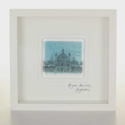 Royal Pavilion, Brighton, Framed Glass Tile