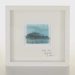 West Pier, Brighton and Hove, Framed Glass Tile